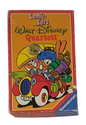 Ravensburger Comic-Cars Walt Disney Quartett 004195