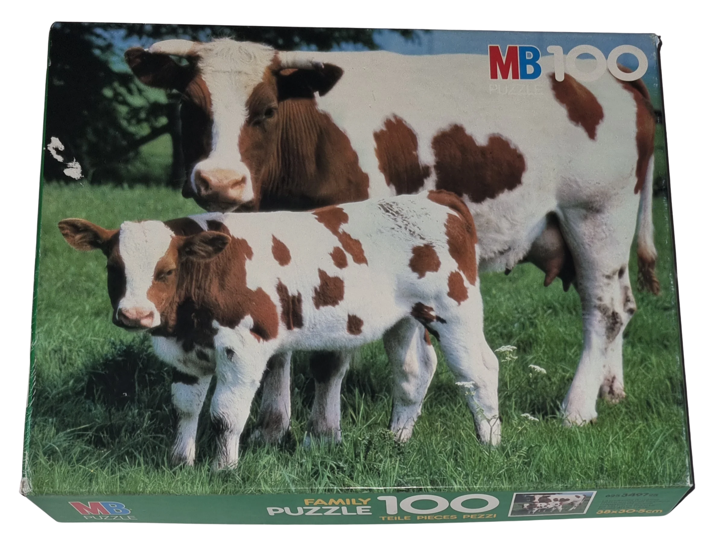 MB Family Puzzle 100 Teile 3497 Rinder