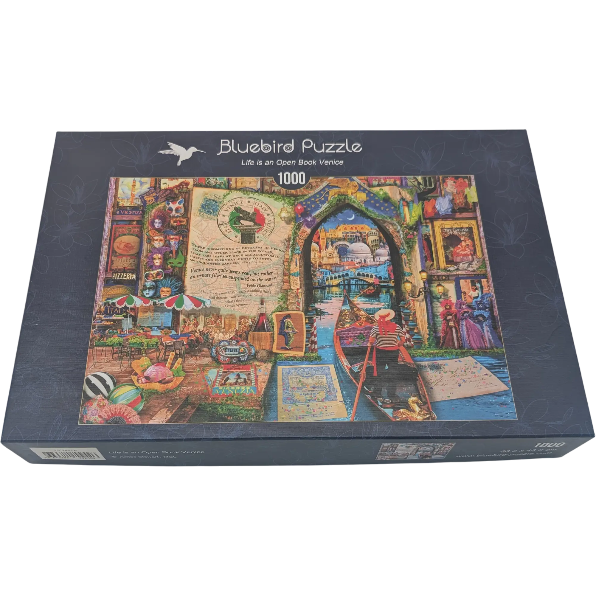 Art by Bluebird Puzzle 1000 Teile 70242 Life is an Open Book Venice