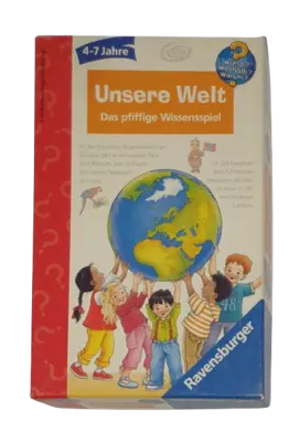 Ravensburger Unsere Welt Das pfiffige Wissensspiel