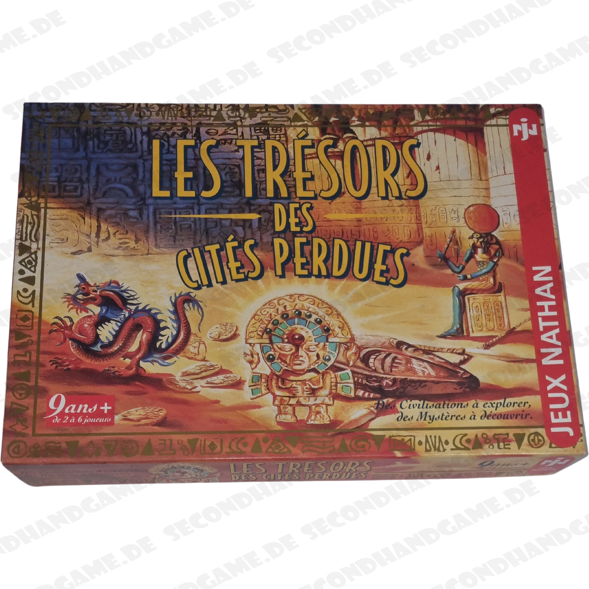 Jeux Nathan les tresors des cites perdues