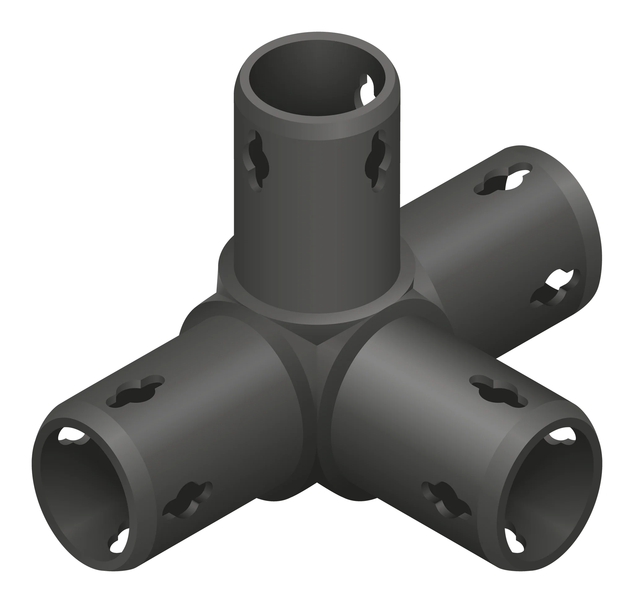 QUADRO Raumkupplung 4-armig 00041