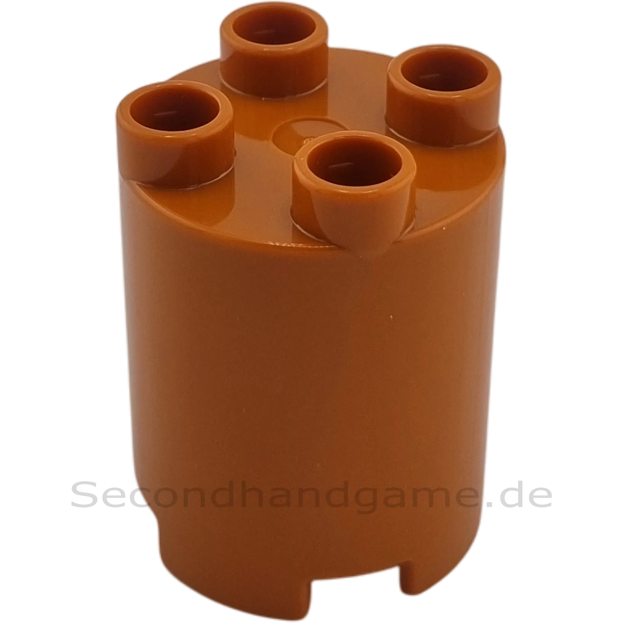 Lego Duplo 98225 Rund Bau Stein 2x2x2 Säule Baumstamm Mittelbraun