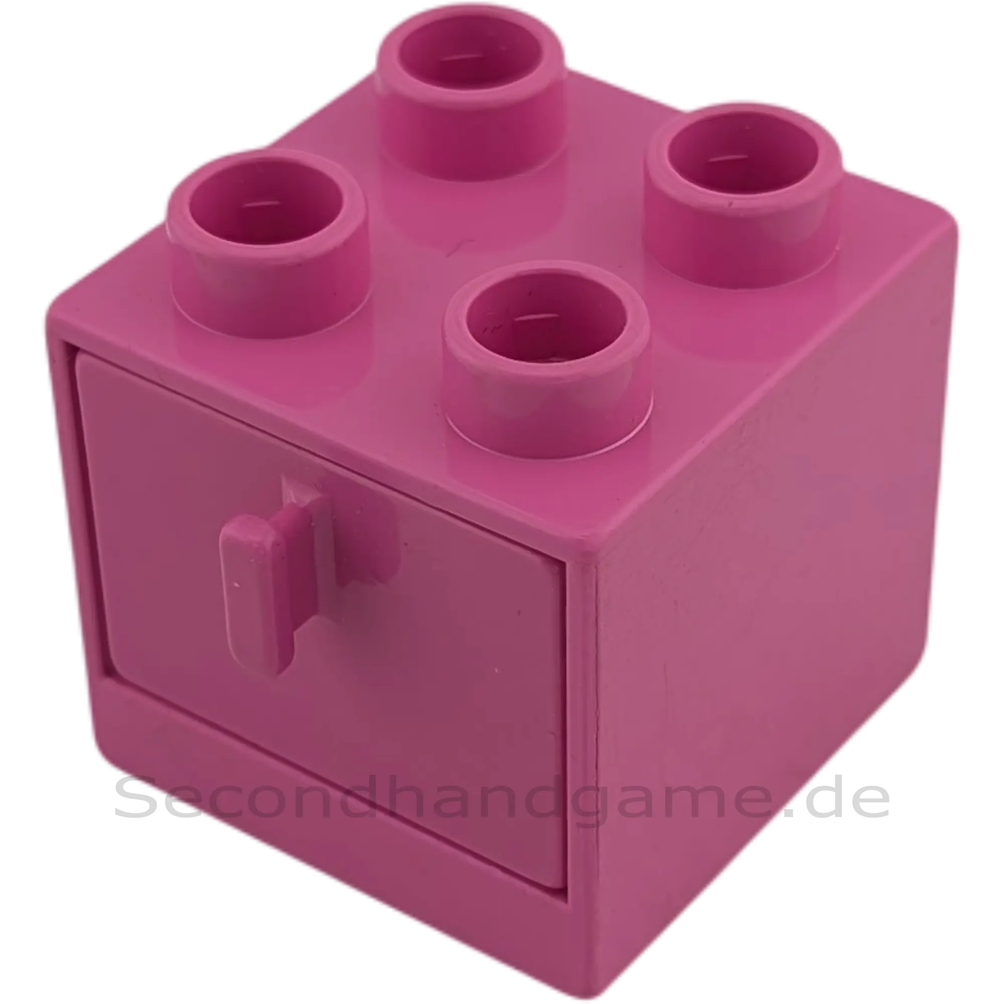 Lego Duplo 4890 Regal Schrank Pink mit pinker Schublade