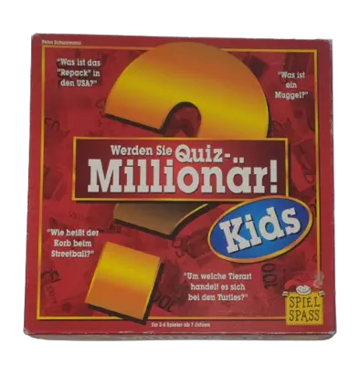 Spiel Spass Werden Sie Quiz-Millionär! Kids
