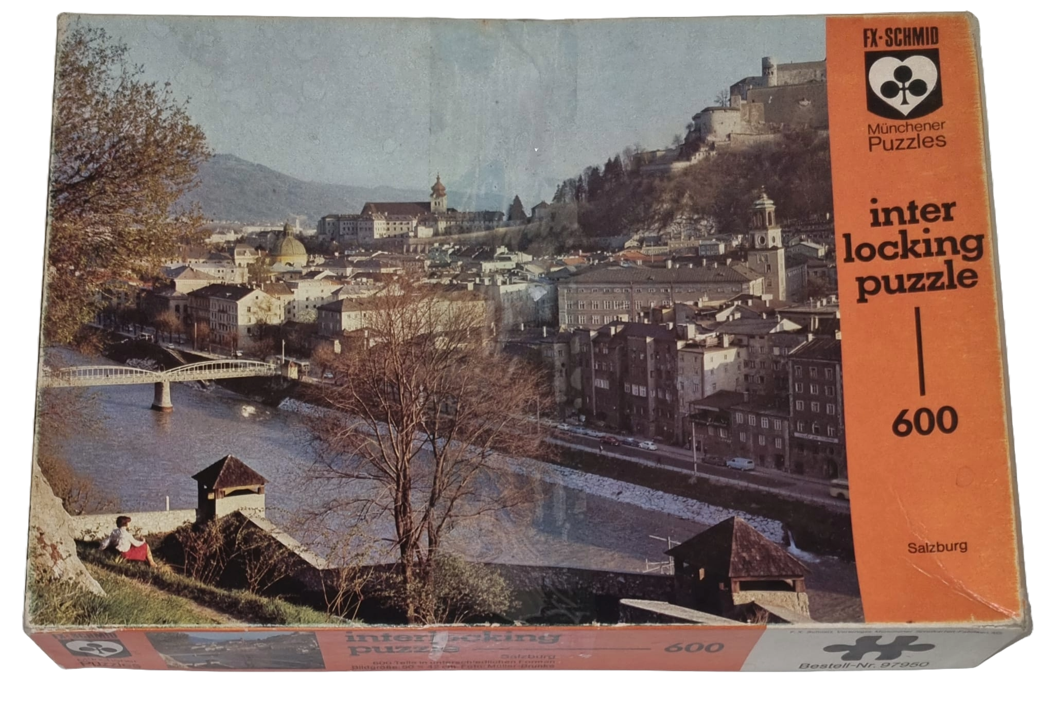 FX Schmid Interlocking Puzzle 600 Teile 97950 Salzburg