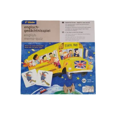 Tchibo Englisch-Gedächtnisspiel
