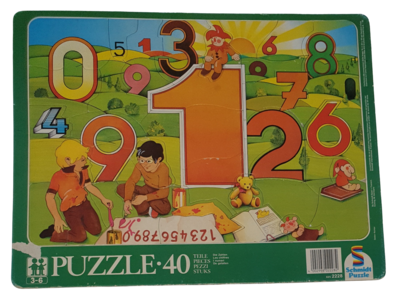 Schmidt Rahmenpuzzle Die Zahlen 40 Teile 6252228