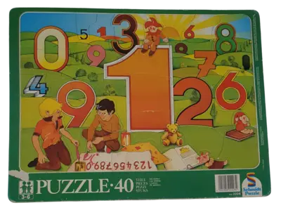 Schmidt Rahmenpuzzle Die Zahlen 40 Teile 6252228