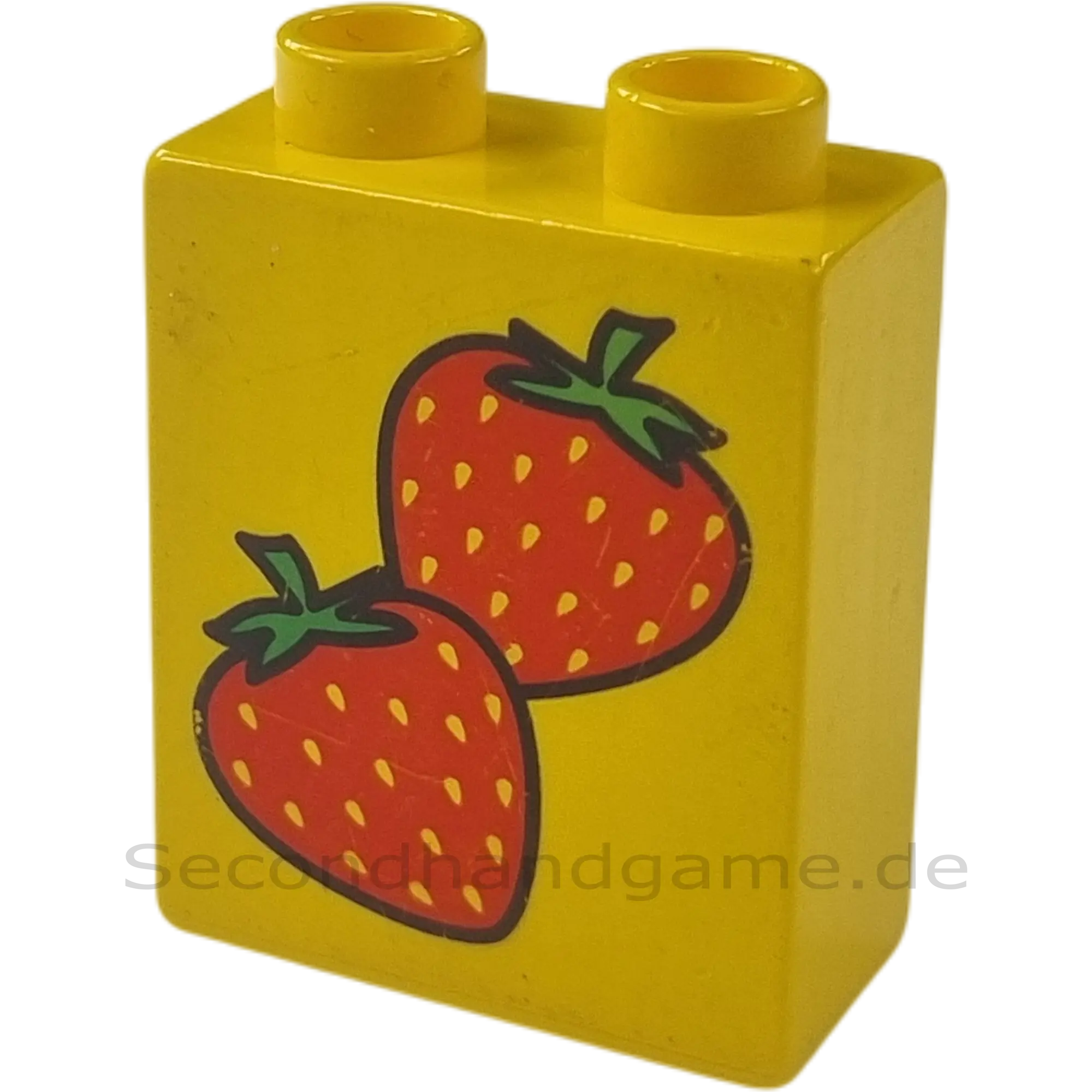 Lego Duplo 1x2 Stein Gelb Erdbeeren Obst