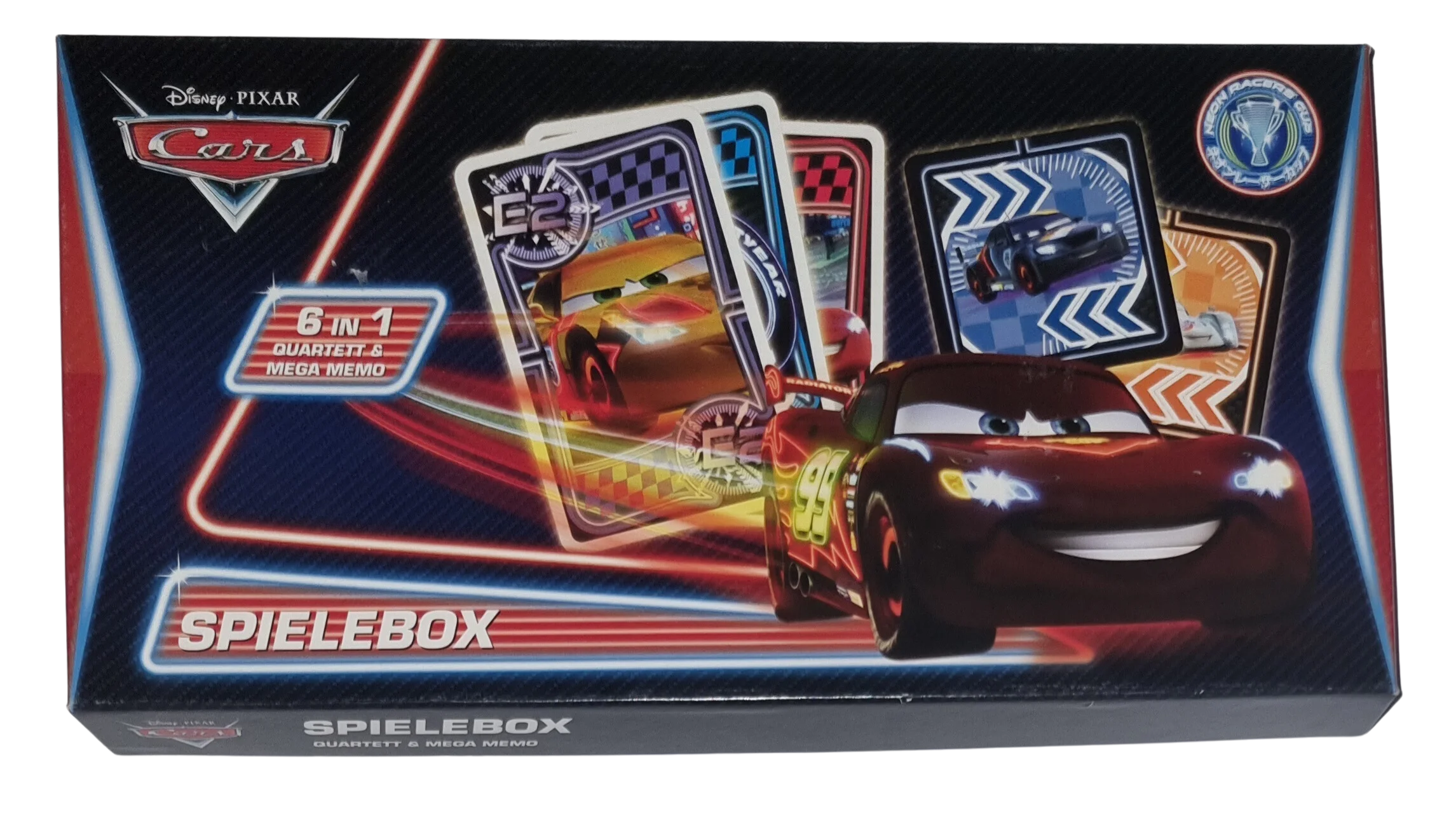 Disney Cars 6in1 Quarett & Mega Memo Spielebox
