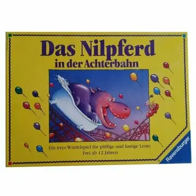 Ravensburger Das Nilpferd in der Achterbahn 015658