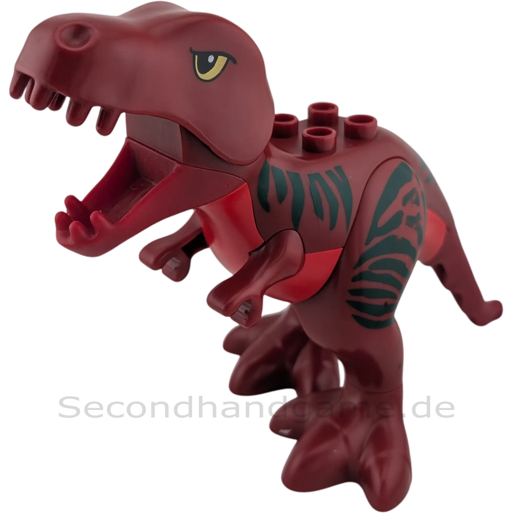 Lego Duplo Dinosaurier 60846 Rot Dunkelrot Grün mit beweglichem Maul