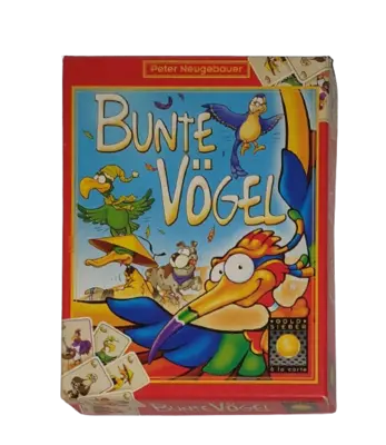 Goldsieber Bunte Vögel