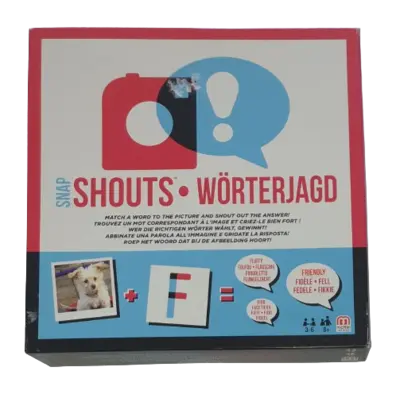 Mattel Snap Shouts Wörtejagd