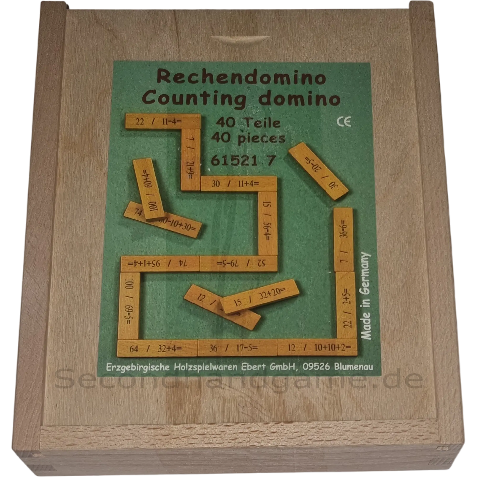 Ebert Holzspielwaren Rechendomino 