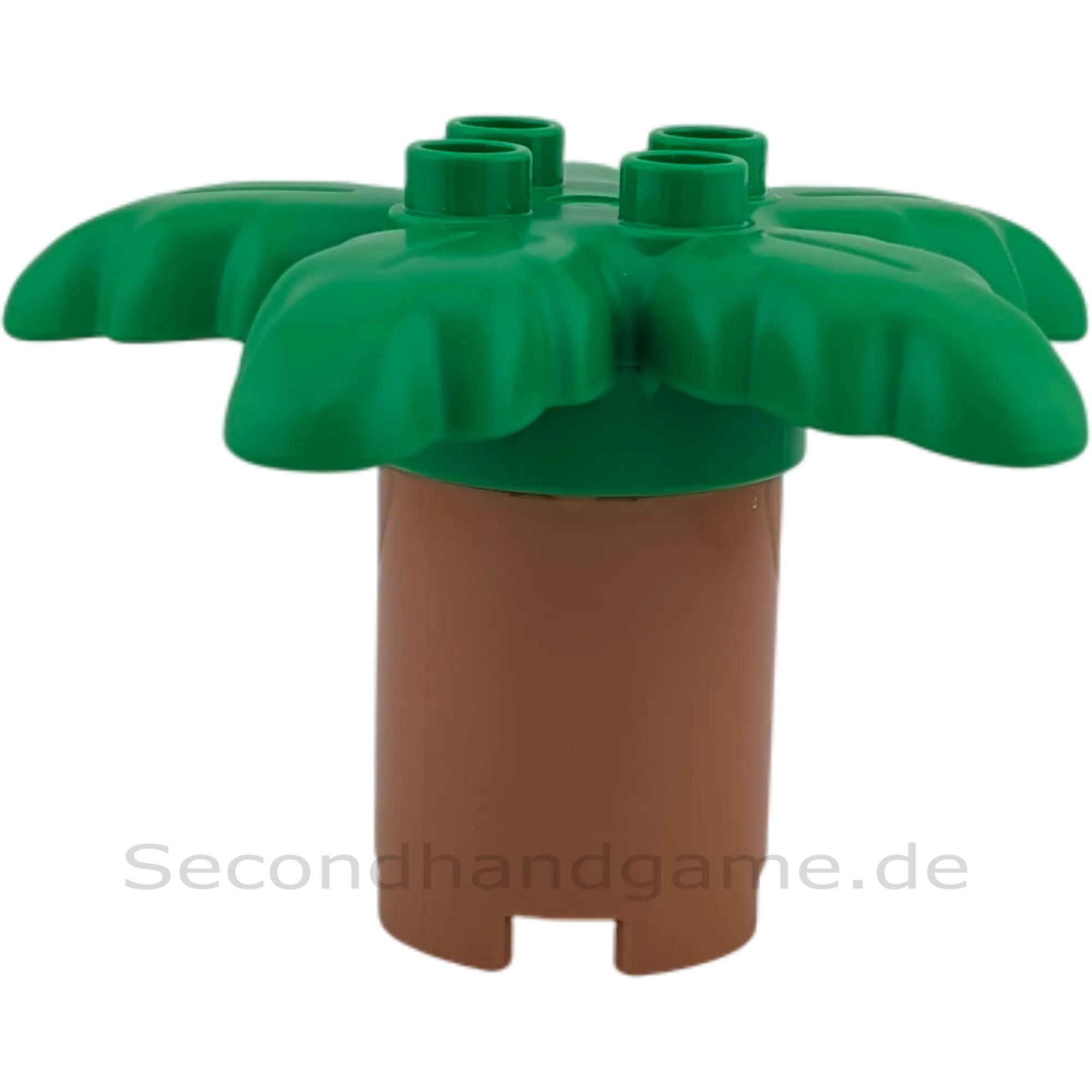 Lego Duplo Palme Klein Hellbraun Dunkelgrüne Blätter
