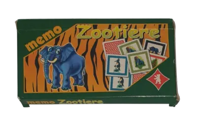 Berliner Spielkarten Memo Zootiere