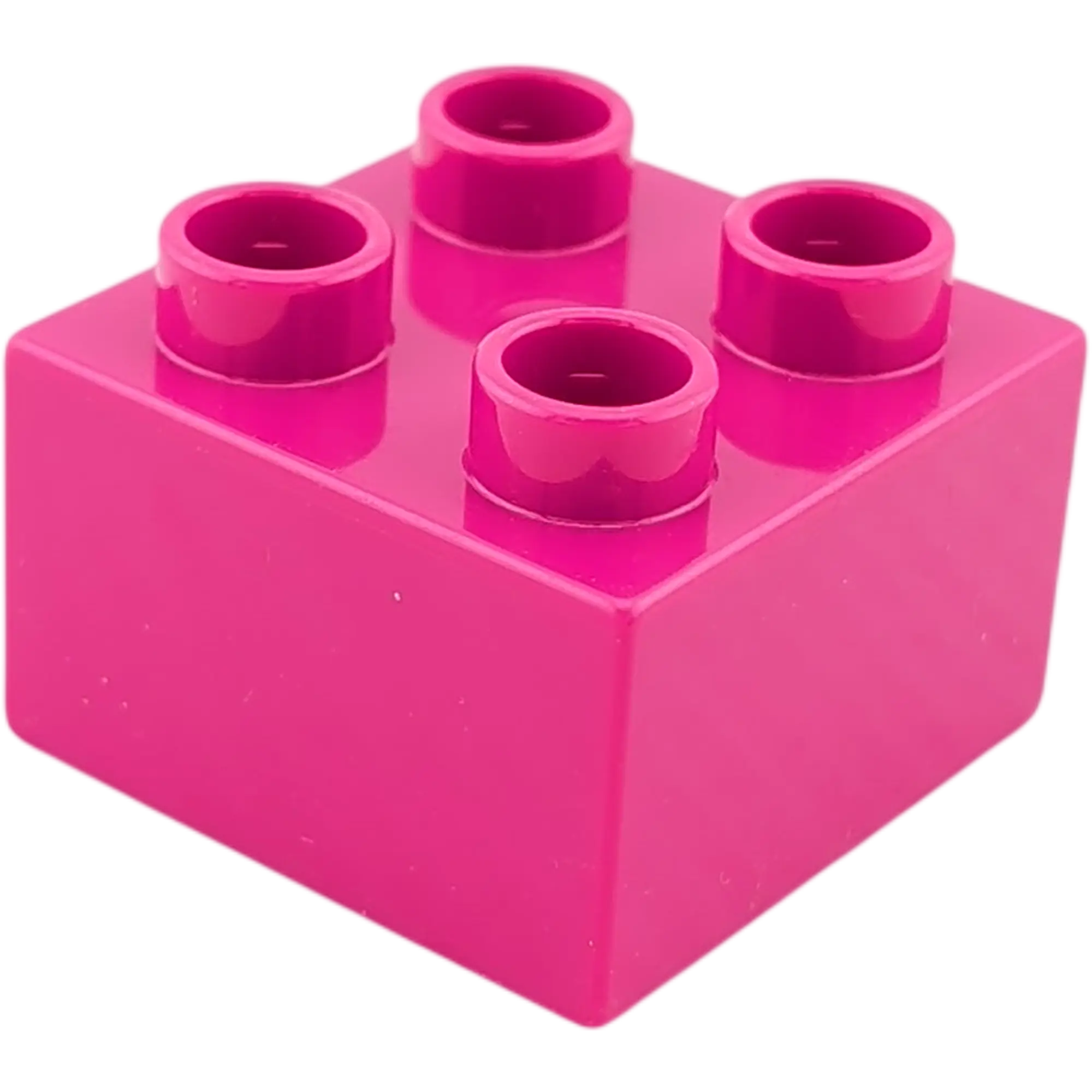 Lego Duplo 2x2 Stein 3437 Dunkelpink