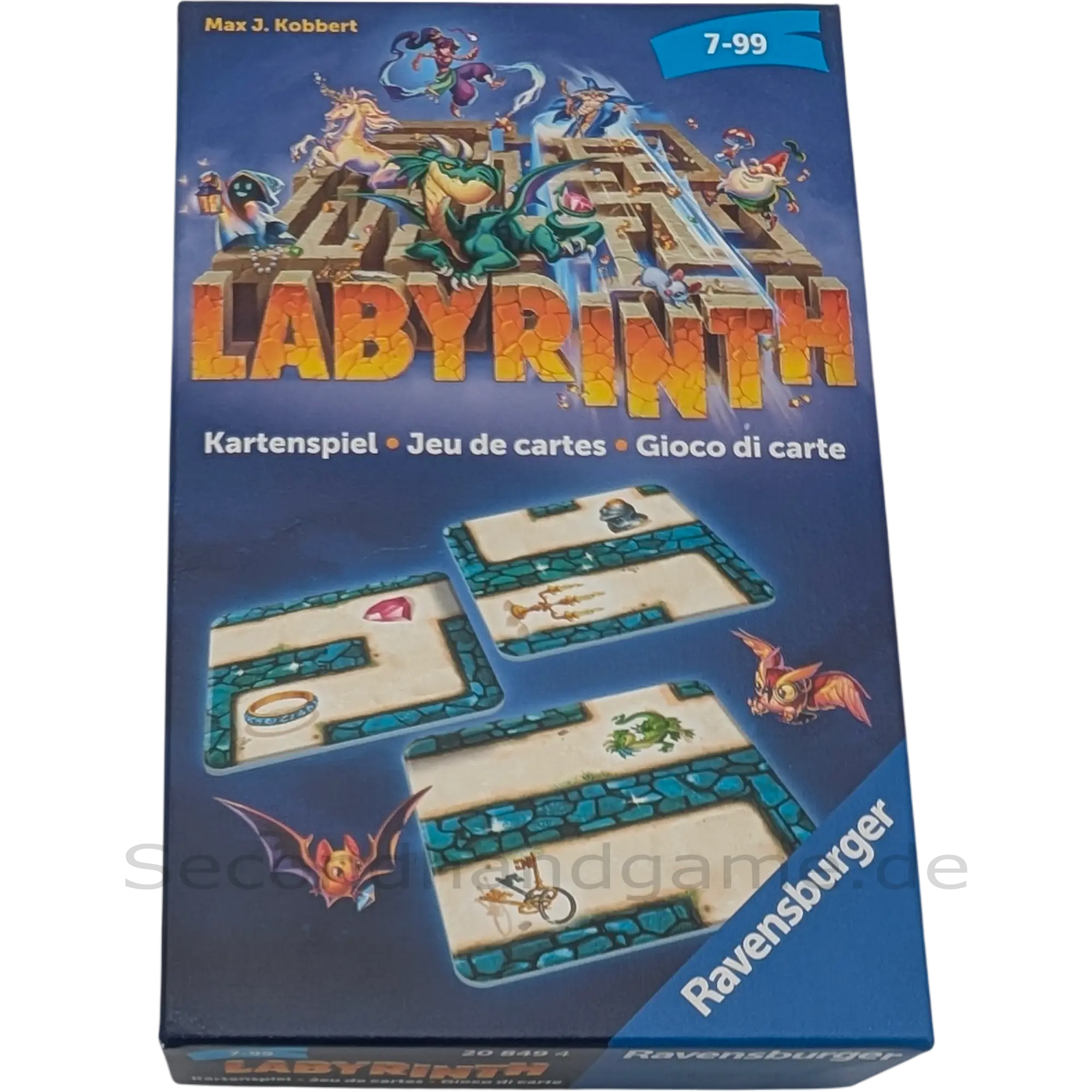 Ravensburger Labyrinth Kartenspiel 208494, ab 7 Jahren