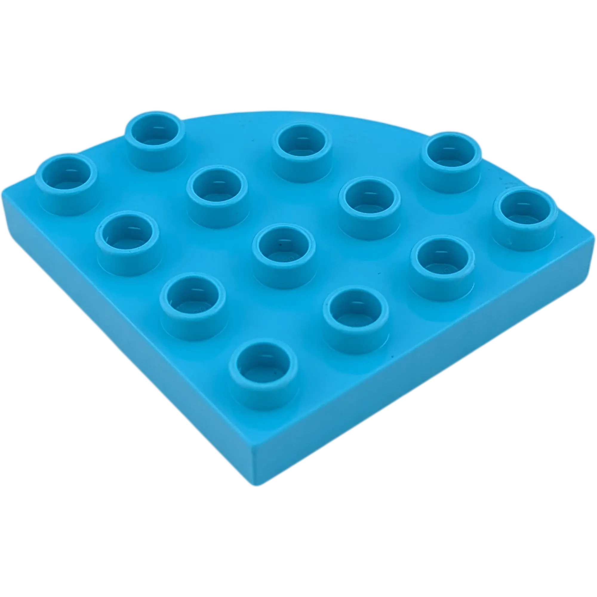 Lego Duplo 98218 Platte 4x4 Rund Azur Blau