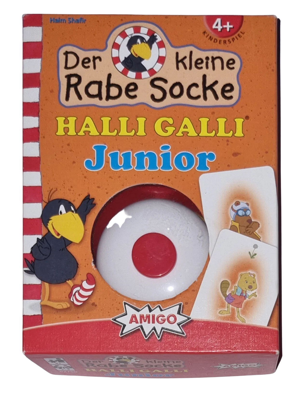 Amigo Halli Galli Junior 02790 Der kleine Rabe Socke