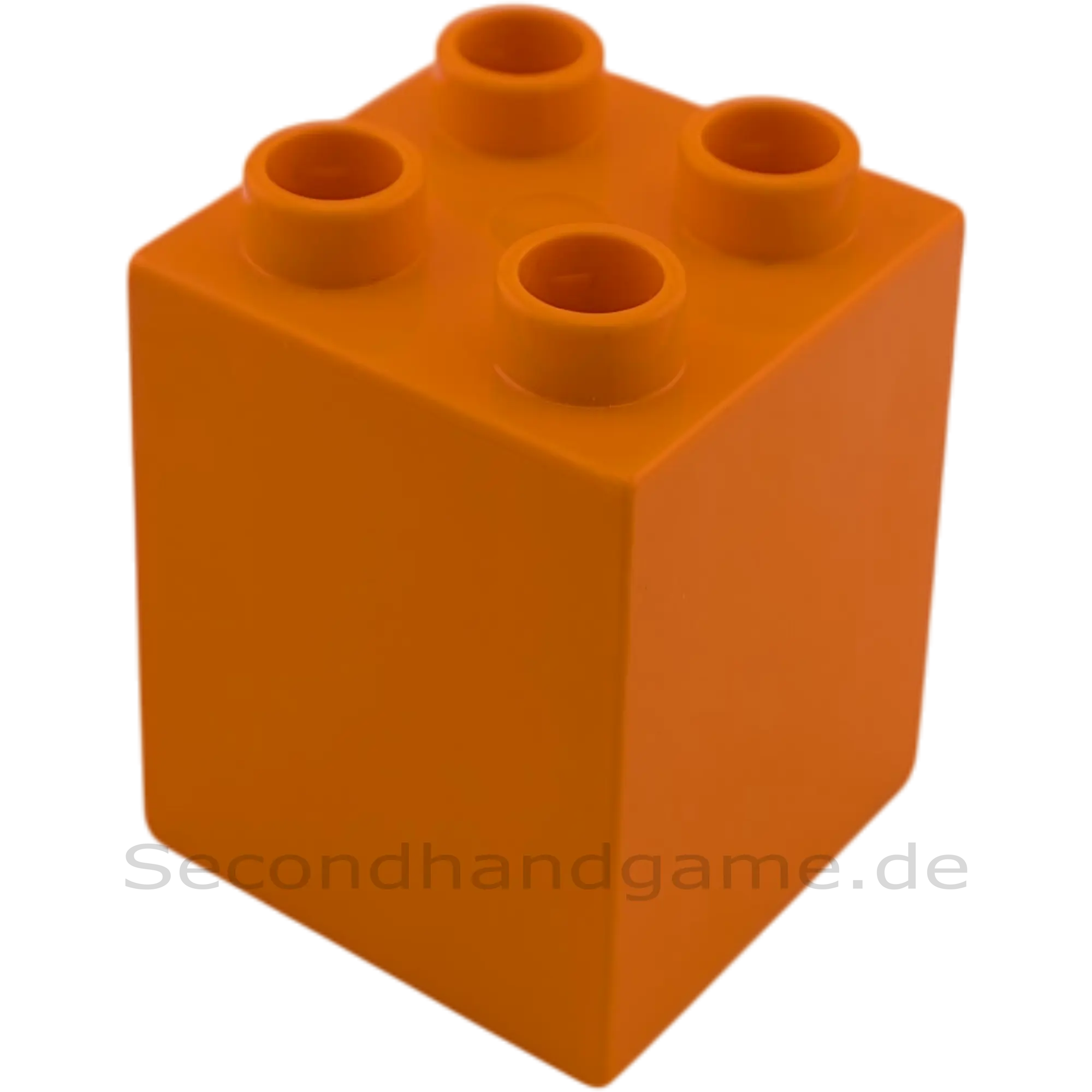 Lego Duplo 2x2x2 Doppelstein Orange