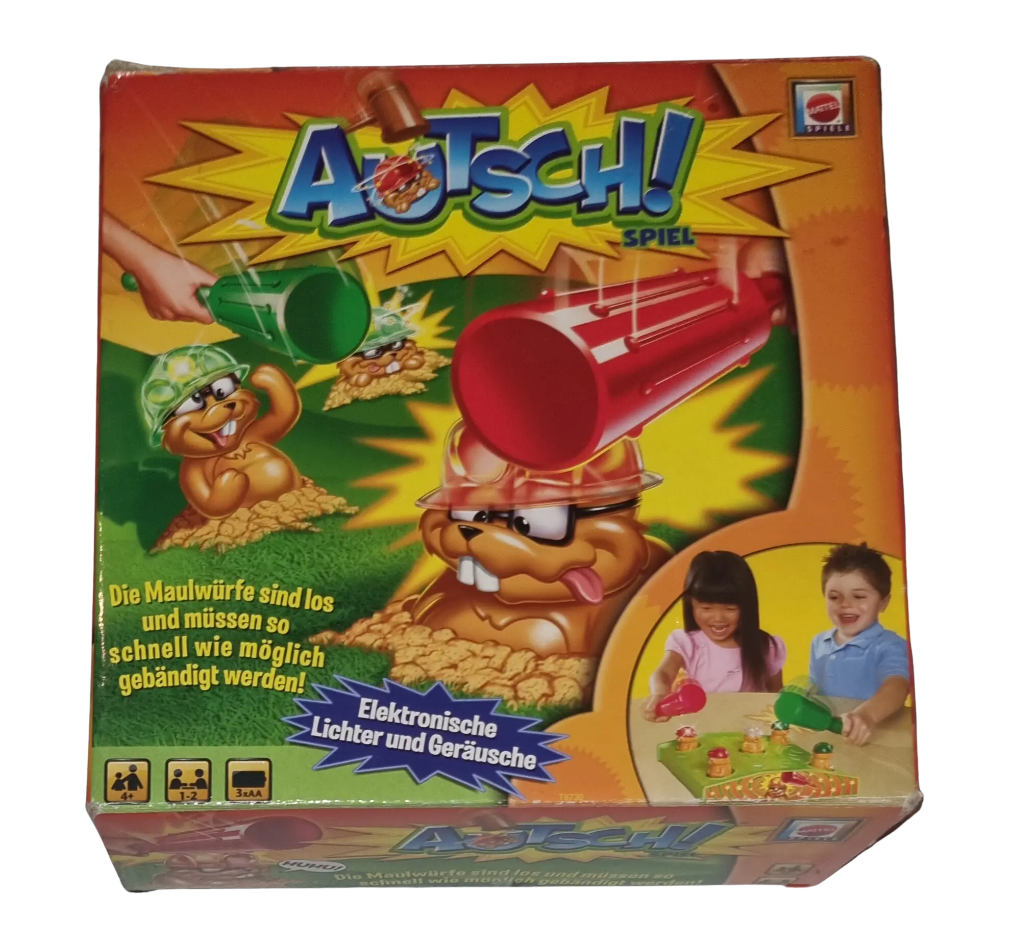 Mattel Autsch! Spiel Die Maulwürfe sind los