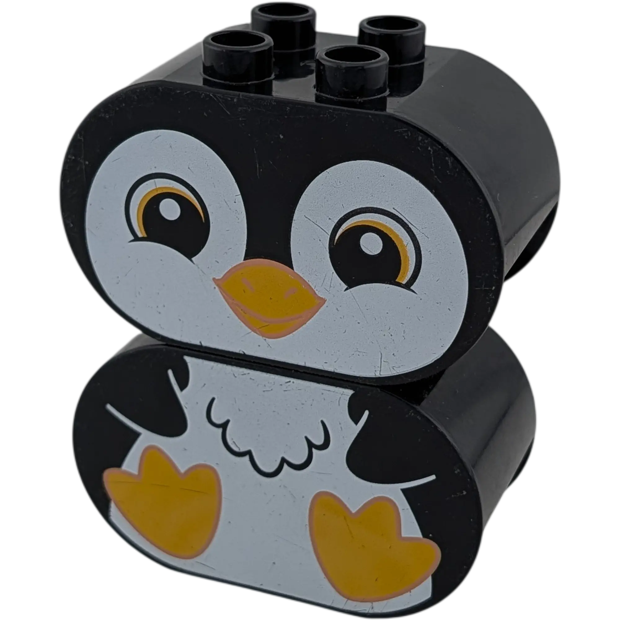 Lego Duplo Pinguin Zweiteilig Schwarz Weiß
