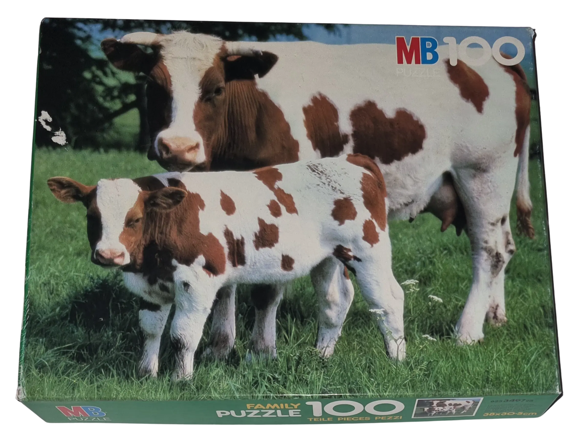 MB Family Puzzle 100 Teile 3497 Rinder