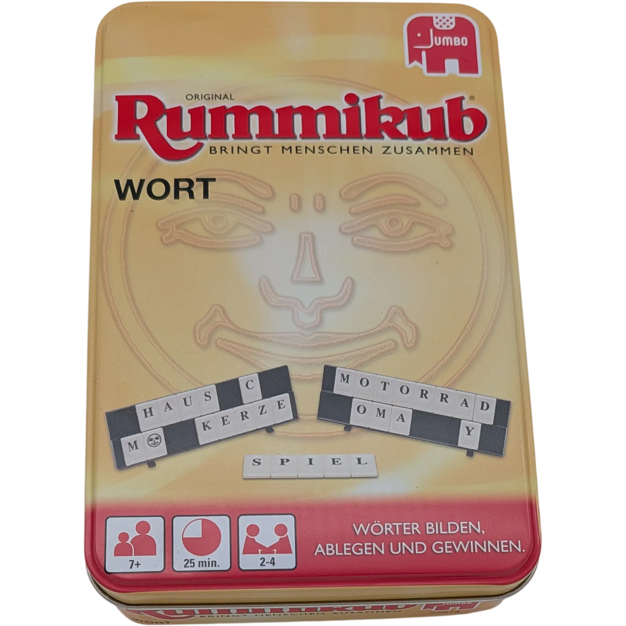 Jumbo Original Wort Rummikub in Metalldose 03974