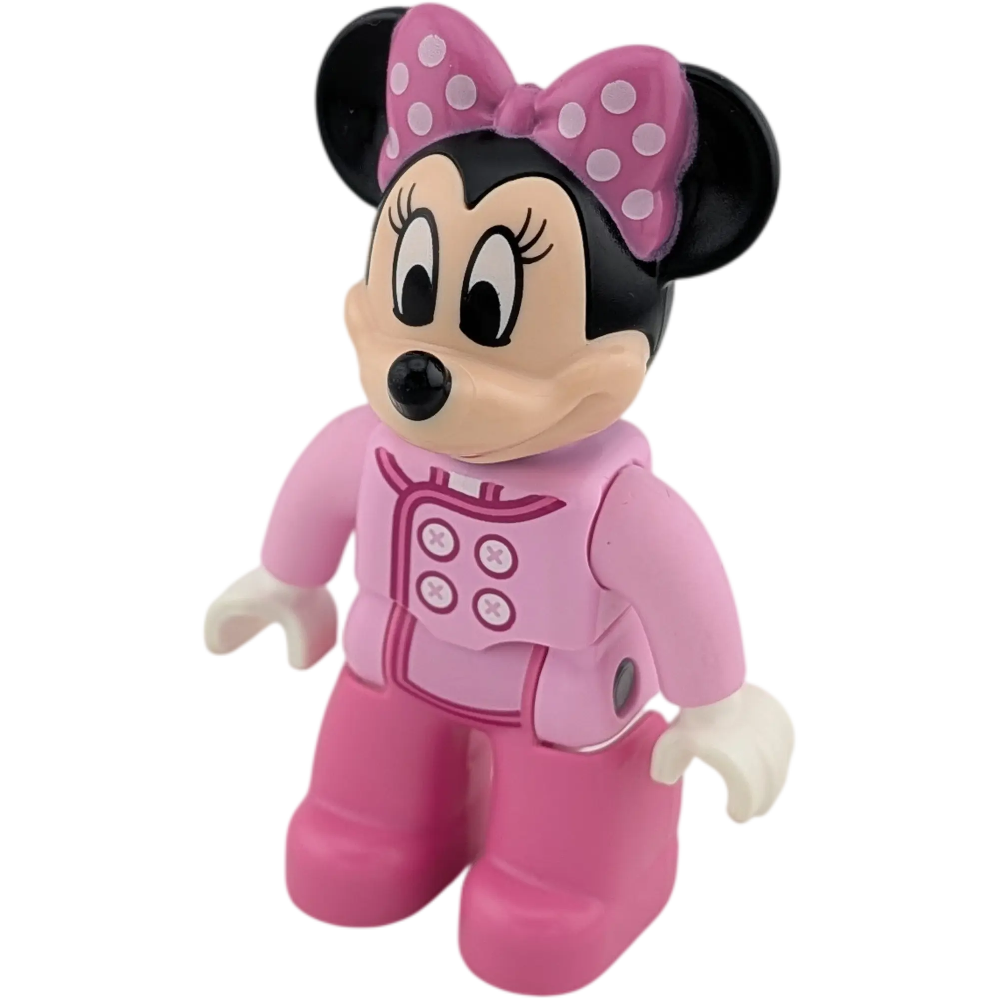 Lego Duplo Disney Minnie Mouse mit Schleife und Rosa Bluse Pinke Hose