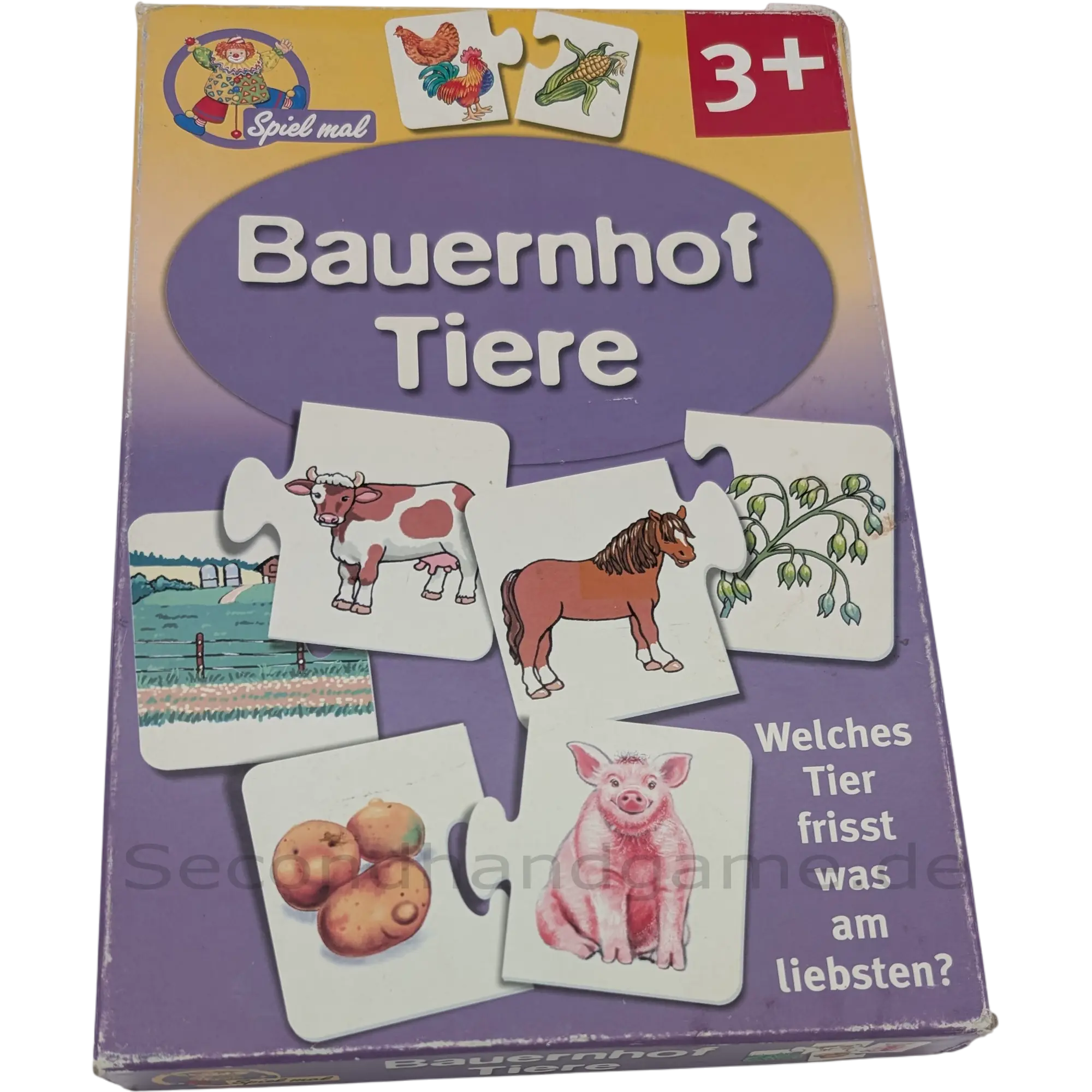 Noris Spiele Bauernhof Tiere, ab 3 Jahren