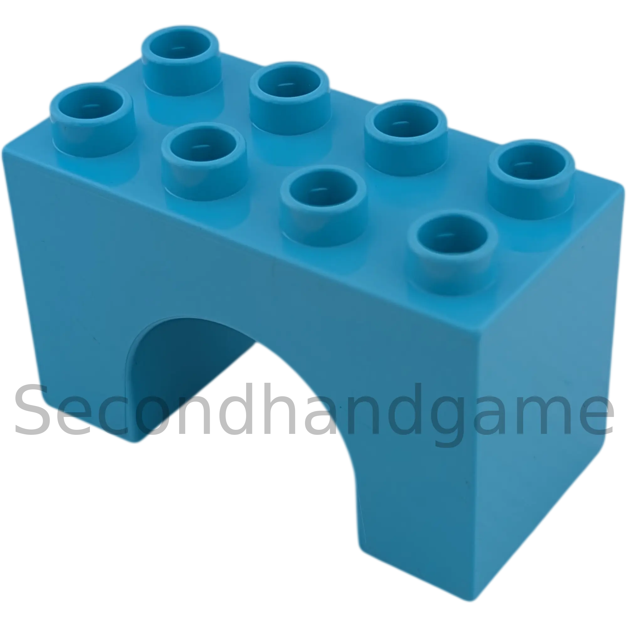 Lego Duplo 2x4x2 Brücke Brückenstein mit rundem Durchgang 11198 Azur